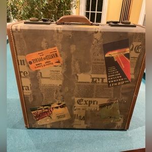 Decorative “old” luggage -